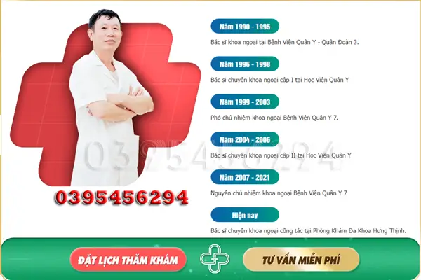 Bác sĩ Lê Văn Điển chuyên khoa hậu môn trực tràng